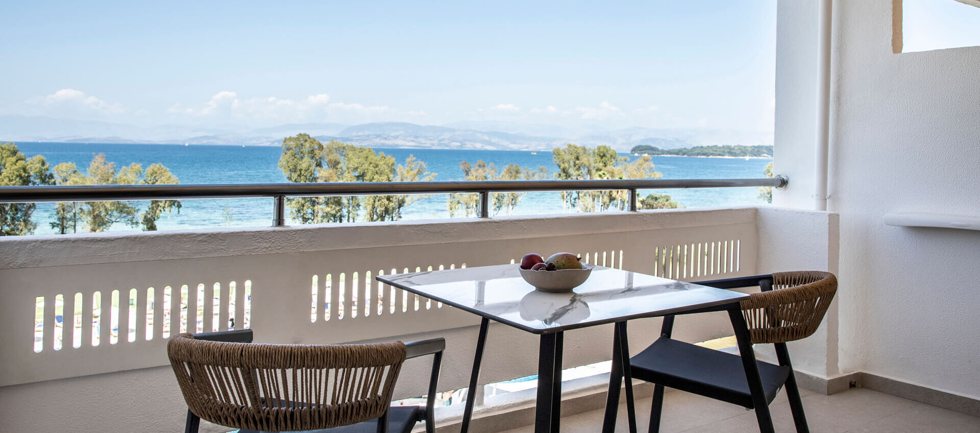 Kerkyra Blue Deluxe Room balcony