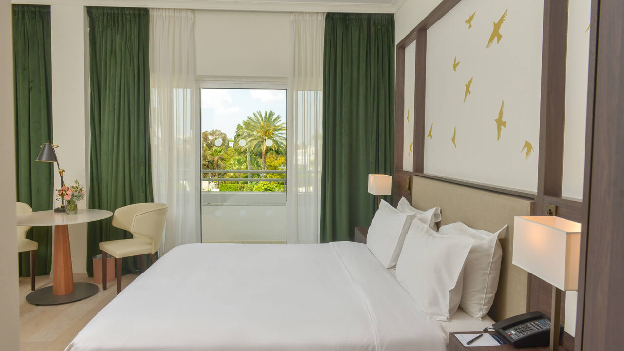 Hilton Nicosia room bedroom