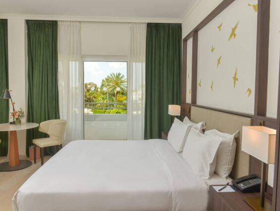 Hilton Nicosia room bedroom