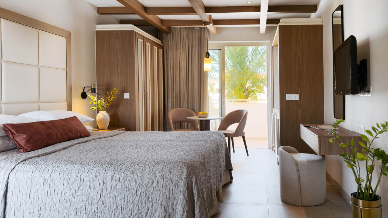 King Jason Paphos Room bedroom