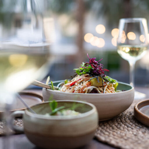 Elegant plated dishes at King Jason paphos