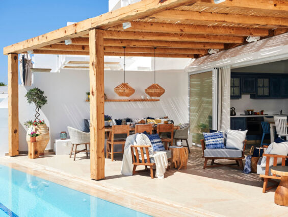 King Jason Protaras Villa terrace