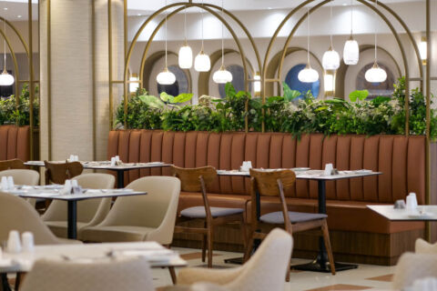 Louis ledra Restaurant Area with dining tables