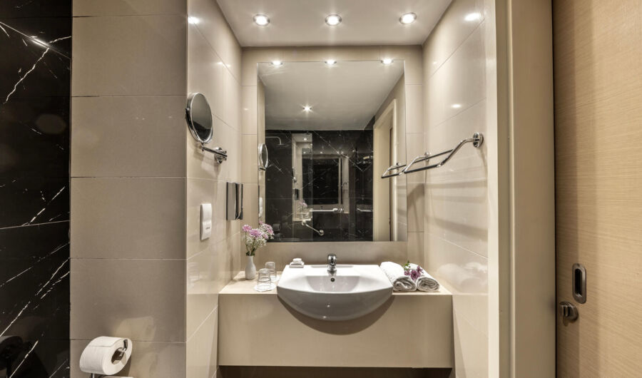 Ledra family sliding room bathroom