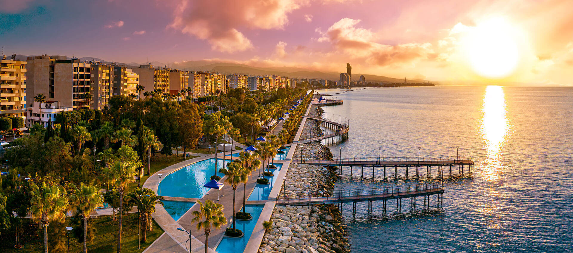 Limasol City Sunset