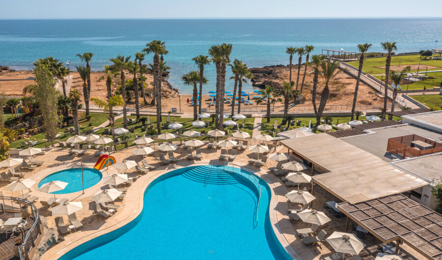 Louis Althea Hotel facilities pool , garden and beach