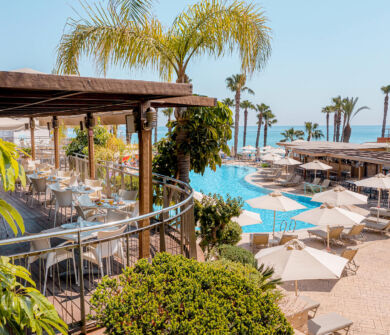 Louis Althea hotel outdoor pool and bar