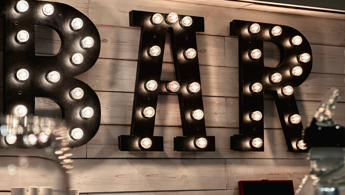 Louis Ledra Beach Sundowner bar sign