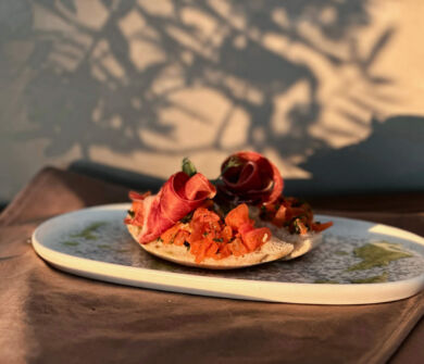 Entry Dish at Louis Ledra A mano restaurant