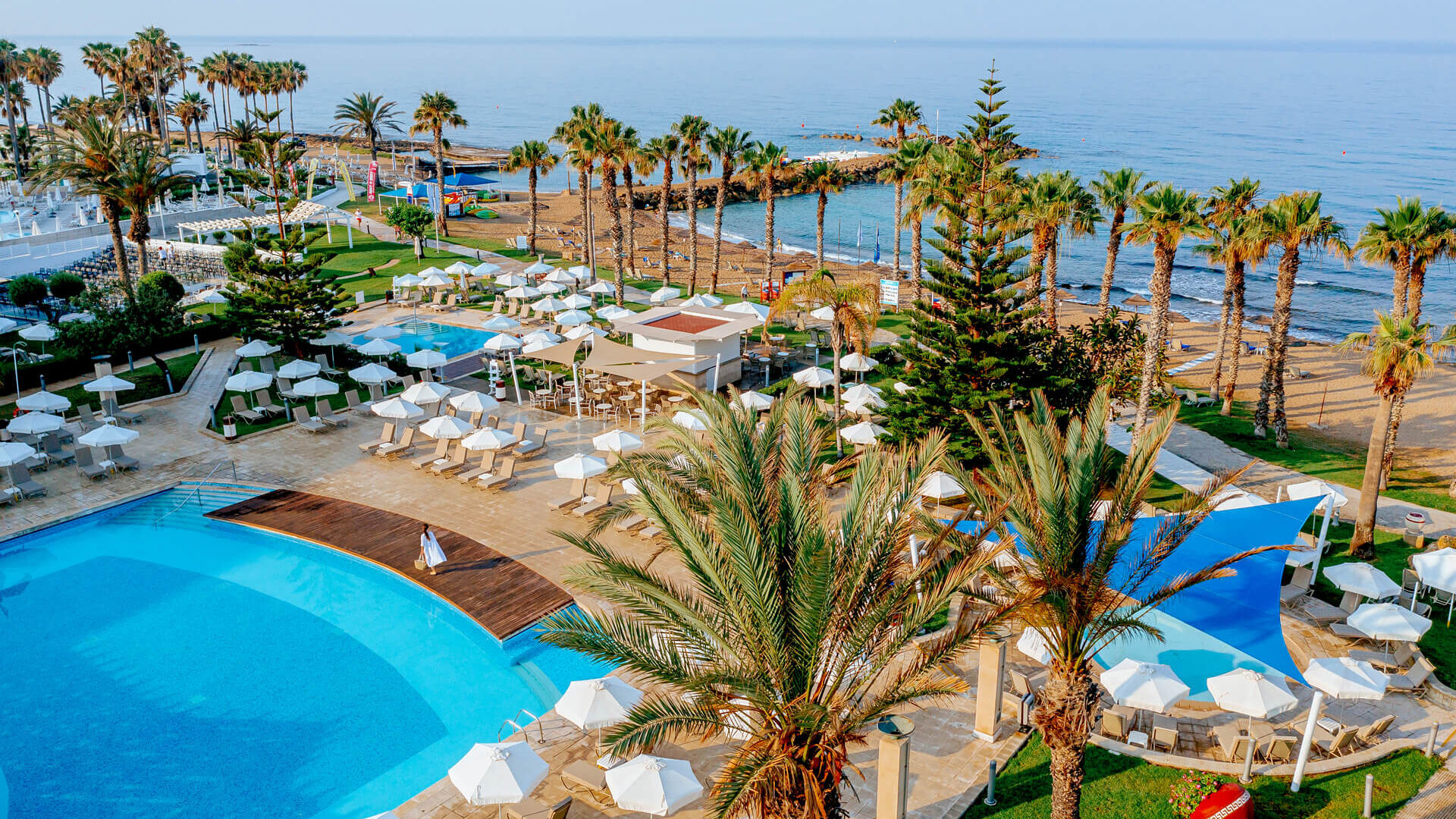 Louis Ledra Beach Hotel view from above