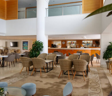 Louis Ledra Gazebo Restaurant indoor tables
