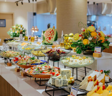 Louis Ledra Hotel wedding buffet