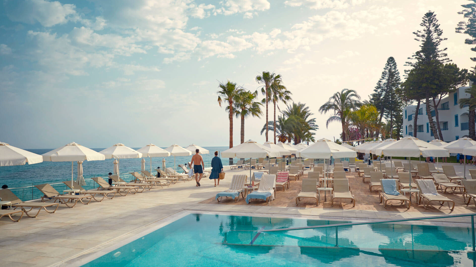Louis Nausicaa Beach pool and sunbed