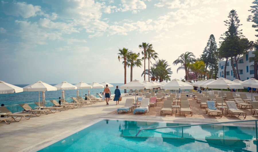 Louis Nausicaa Beach pool and sunbed
