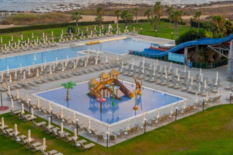 Kids pool and waterslide at Louis Phaethon