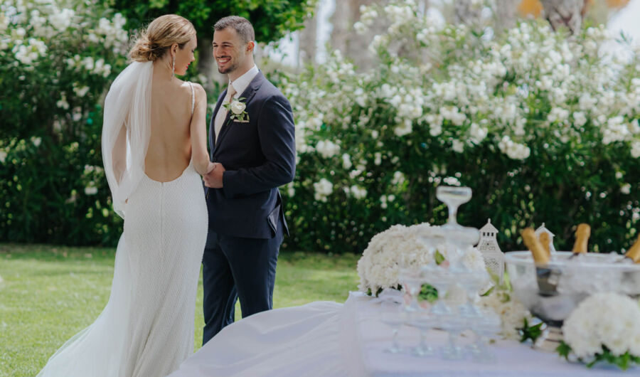 Married Couple at Louis Phaethon Beach