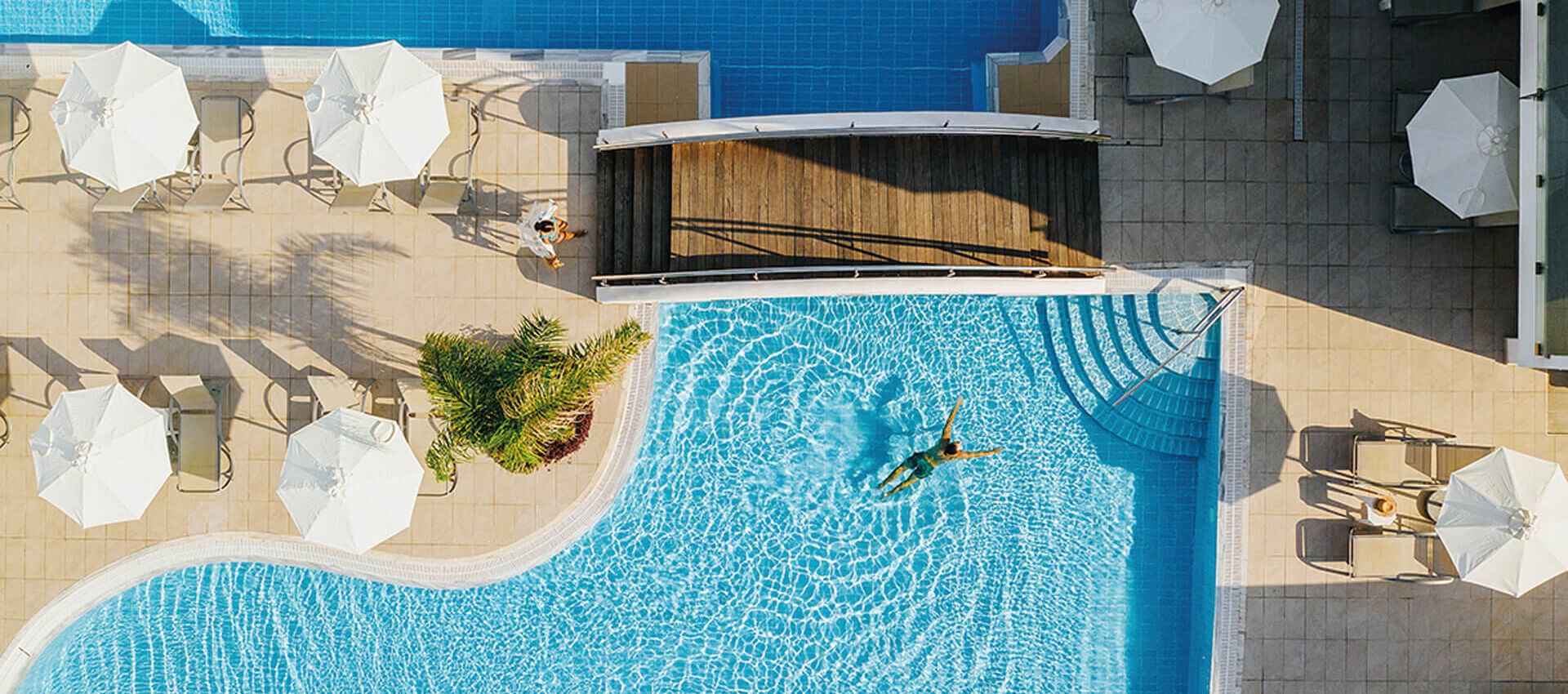 Sofianna Resort pool aerial view