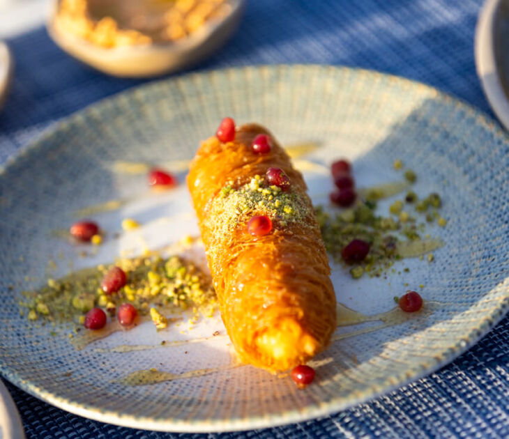 Dish with Appetizer at Louis St, Elias Meze restaurant