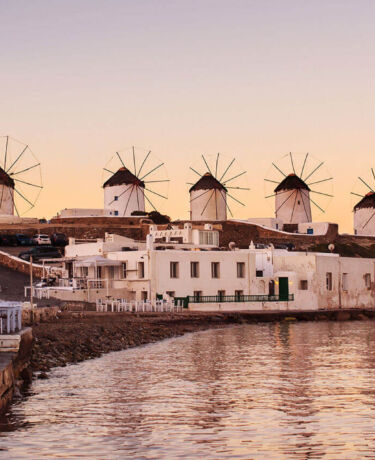 Mykonos windmills