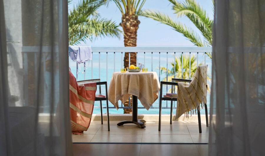 Nausicaa Superior suite balcony and sea view