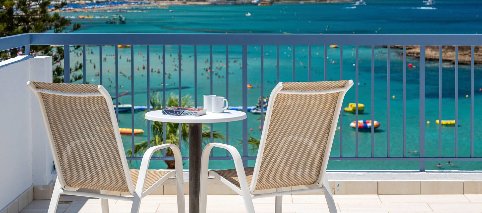 Nausicaa Superior suite balcony with sea view