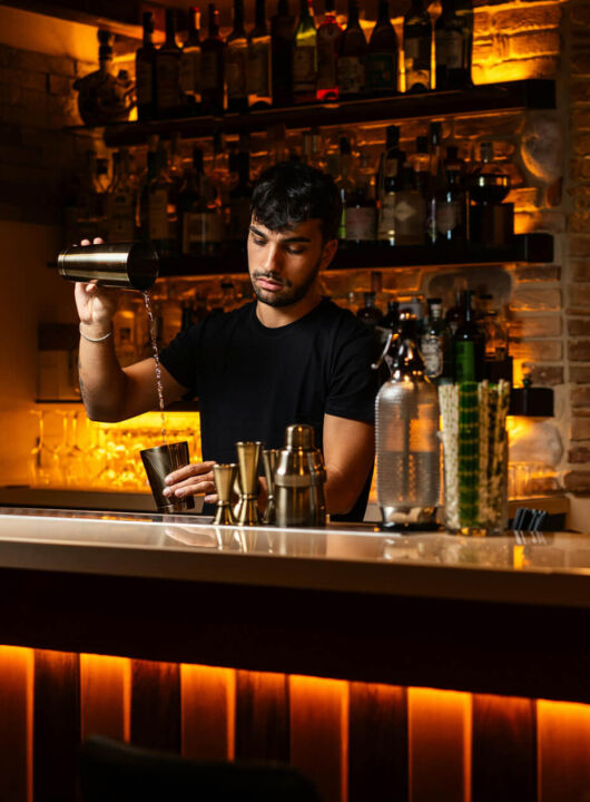 Nicosia Barman working