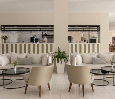 Tables at Paphos Alousia restaurant