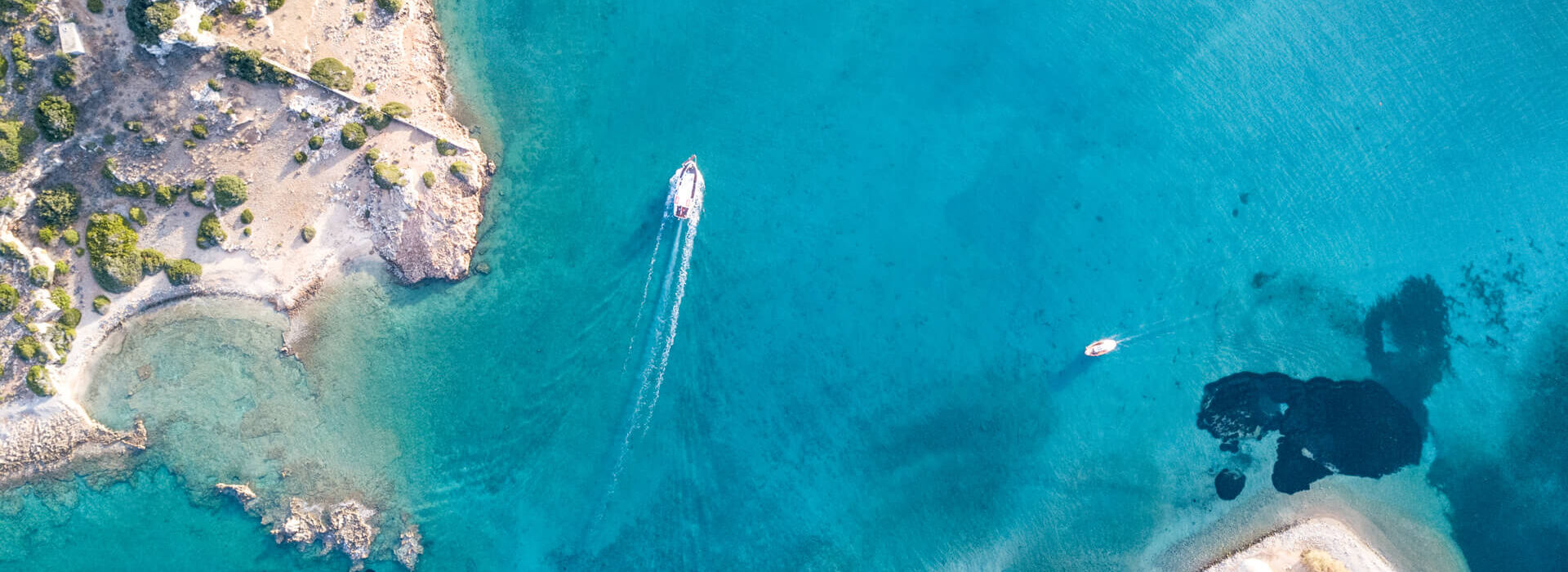 Yacht at Sea
