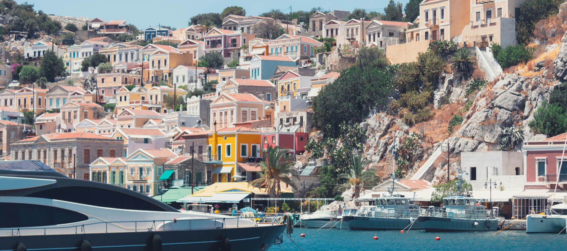 Rhodes Symi Harbor