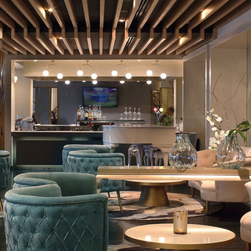 Royal Apollonia bar and lounge area