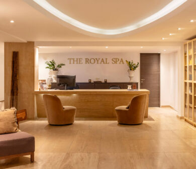 Royal Apollonia Spa reception area