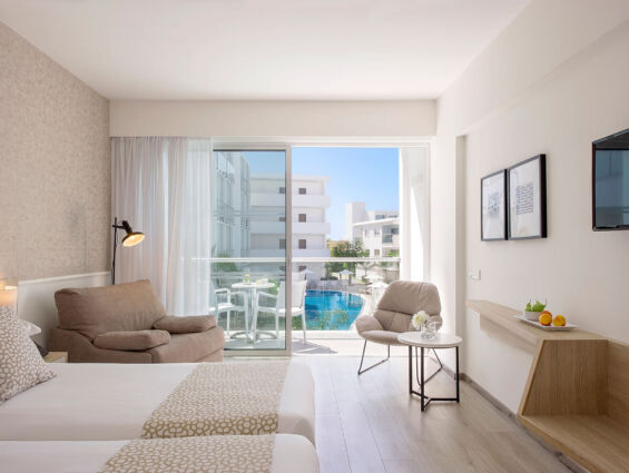 Sofianna Double Pool view Bedroom