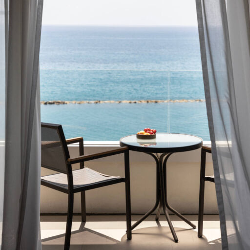Sofianna Resort room balcony with sea view