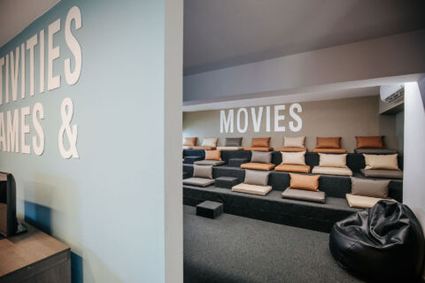 Movie area for Sofianna Resort