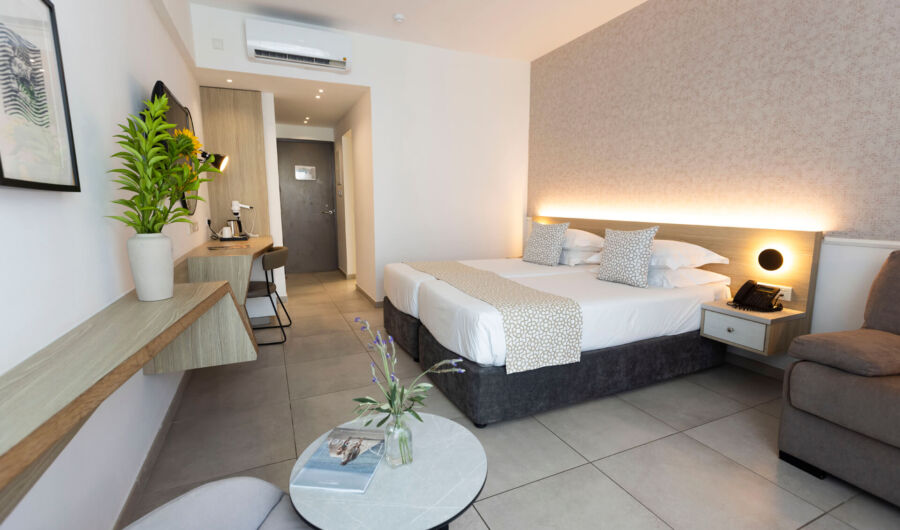 Sofianna Resort Twin room bedroom