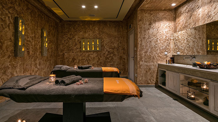 Massage Beds in Spa Hotel