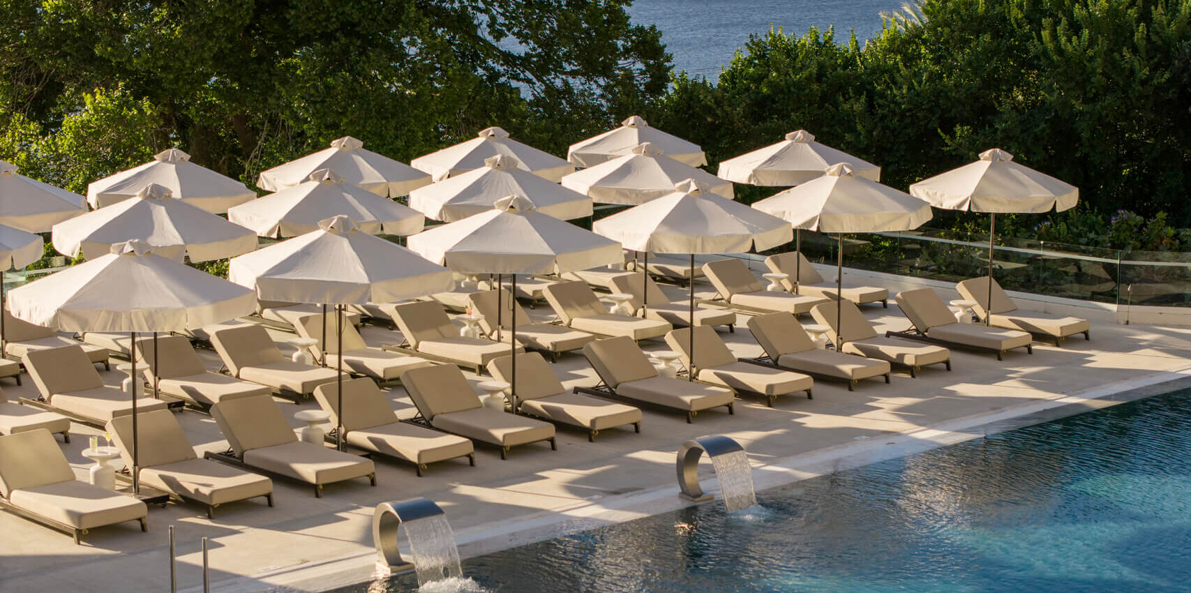 Valmar Corfu Monte pool with sunbeds