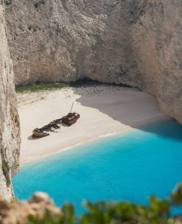 Zakynthos Shipwreck beach