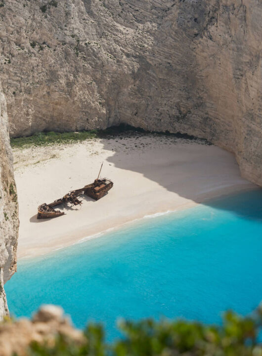 Zakynthos Shipwreck beach